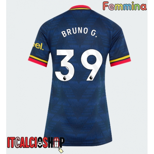 Arsenal Bruno Guimaraes #39 Seconda Maglia Femmina 2026-27 Manica Corta
